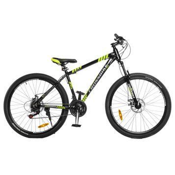 Велосипед CrossBike Everest 27" Черный-Желтый 27CJPr-004432 фото