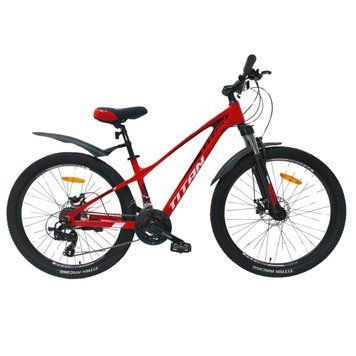 Велосипед Titan Stricker 2024 26" Червоний-Чорний 26TJM-005054 фото
