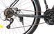 Велосипед 27.5" CROSSRIDE MTB ST MATRIX Черно-красный 02752 фото 4