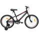 Велосипед 20" ARDIS BMX AL GHOST Чорно-червоний 0490 фото