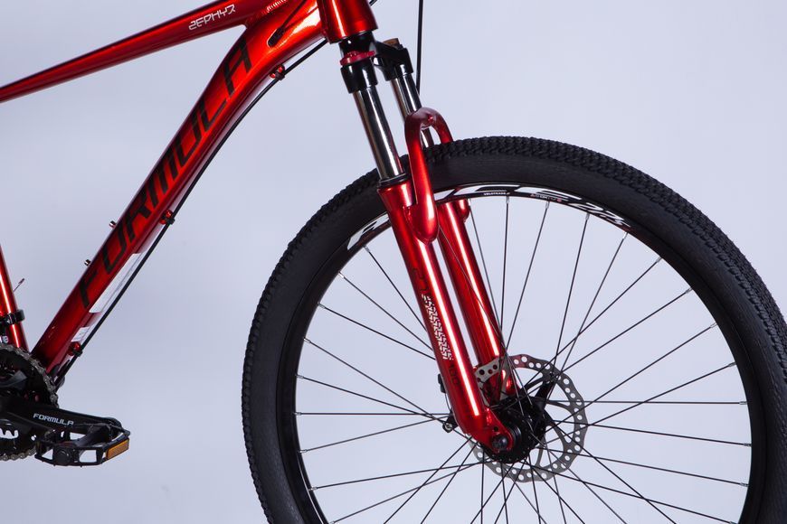 Велосипед AL 27,5" Formula ZEPHYR 3.0 DD CS рама-17" червоний 2025 OPS-FR-27,5-002 фото