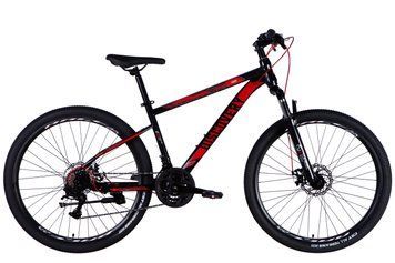 Велосипед ST 27.5" Discovery TREK DD FR рама-16" черно-красный 2025 OPS-SP-27.5-044 фото