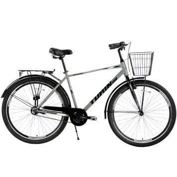 Велосипед Titan Turin 28" Сірий-Чорний 28TWCT-005108 фото
