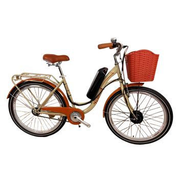 Електровелосипед Titan Verona 26" Латте передній 500W 48V10Ah 00-00006168 фото