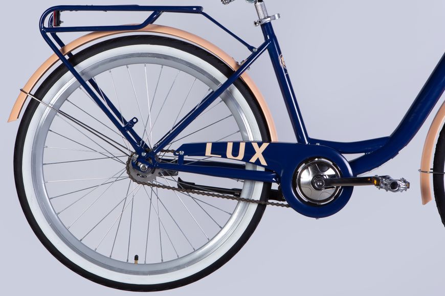 Велосипед ST 26" Dorozhnik LUX Velosteel рама-17" синий 2025 OPS-D-26-289 фото