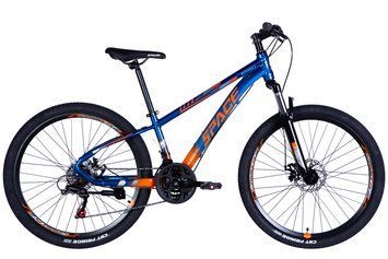 Велосипед AL 26" SPACE MERCURY DD FR рама-13" сине-оранжевый 2026 OPS-SP-26-081 фото