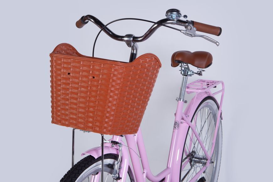 Велосипед ST 28" Dorozhnik RETRO Velosteel рама-19" світло-рожевий 2025 OPS-D-28-430 фото