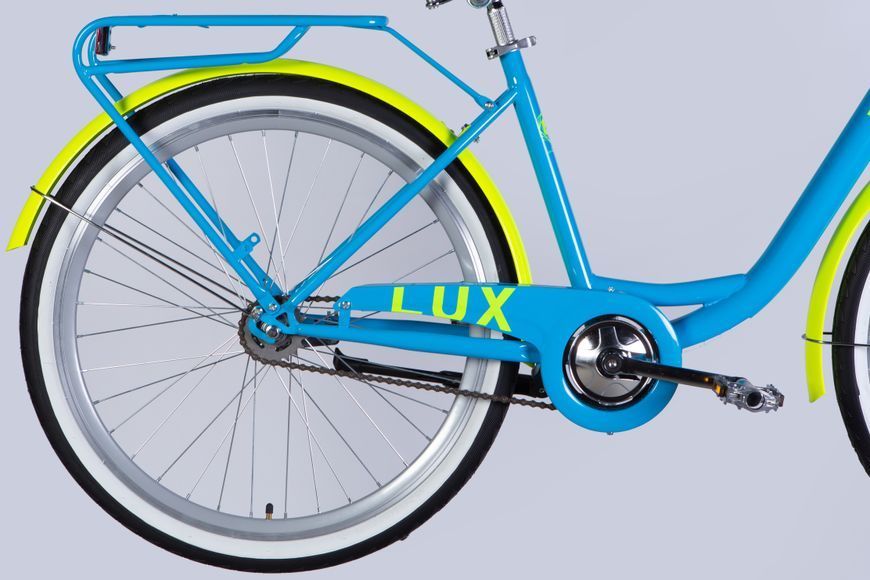 Велосипед ST 26" Dorozhnik LUX Velosteel рама-17" блакитний 2025 OPS-D-26-290 фото