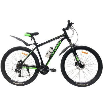 Велосипед Titan Urban 29" Чорний-Зелений 29CJA-000028 фото