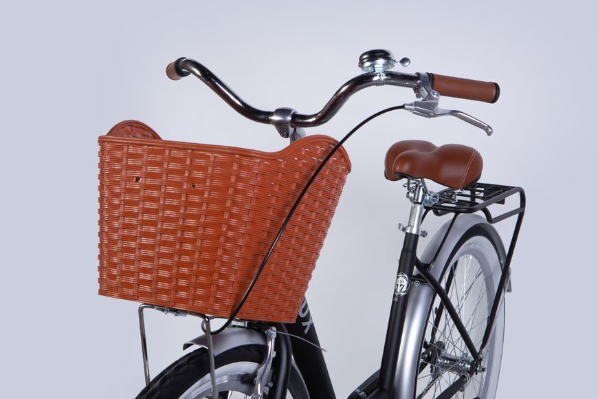 Велосипед ST 26" Dorozhnik LUX Velosteel рама-17" черный с серебристым 2025 OPS-D-26-339 фото