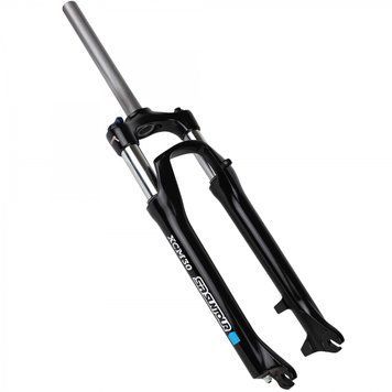 Вилка 26" б/резьб. 1-1/8" AL AM hydraulic lock out шток-260мм ход-100мм под диск.торм. SUNTOUR XCM30-HLO-DS чёрный FRK-26-B19 фото